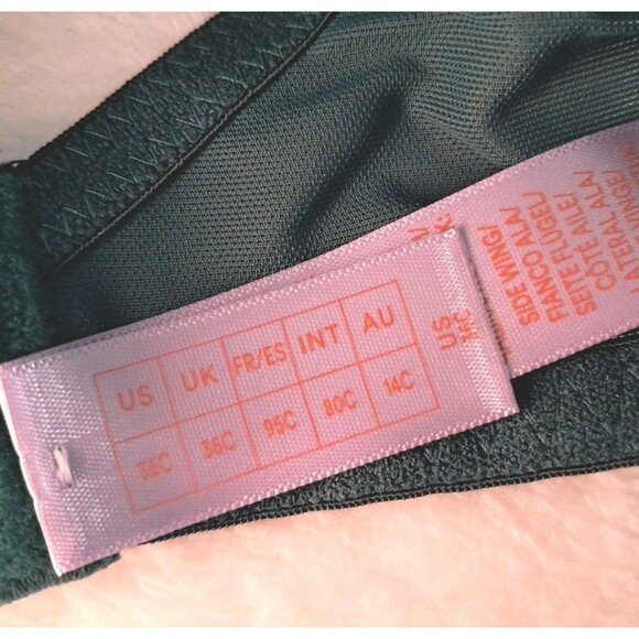 Savage X Fenty Shining Star Half Cup Plunge Bra Starstruck Wildflower 36C NWT - Picture 4 of 9